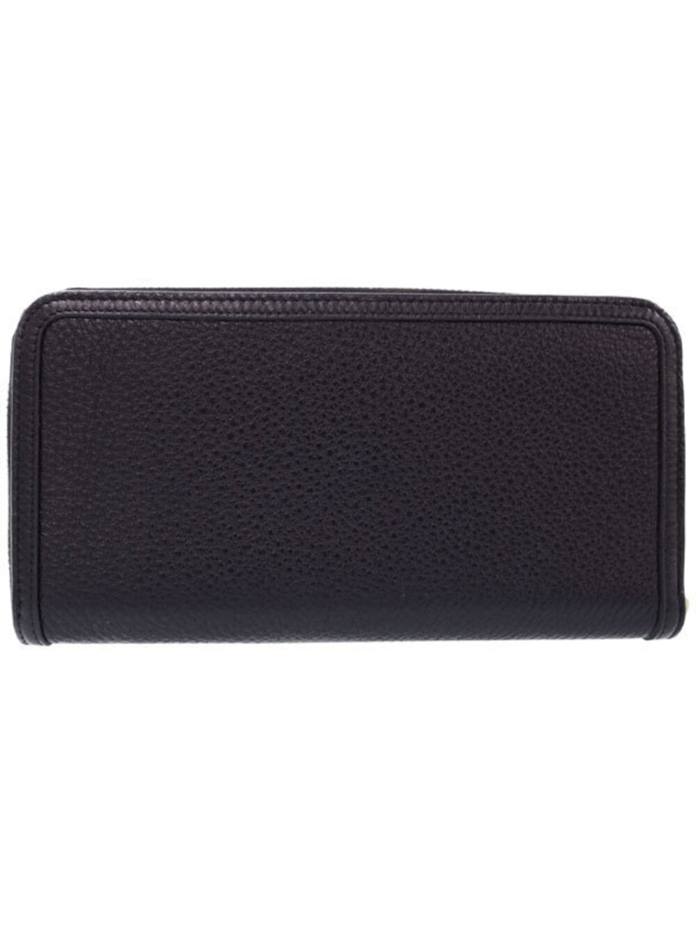 Prada Long Rion Wallet Round Zipper Black